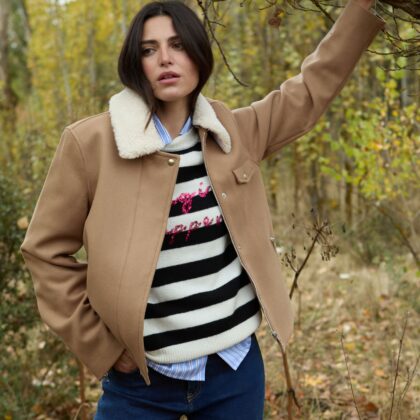 Chaqueta Bomber Lana Vilagallo
