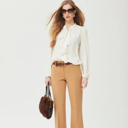 Pantalon camel Oky Coky