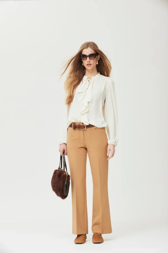 Pantalon camel Oky Coky