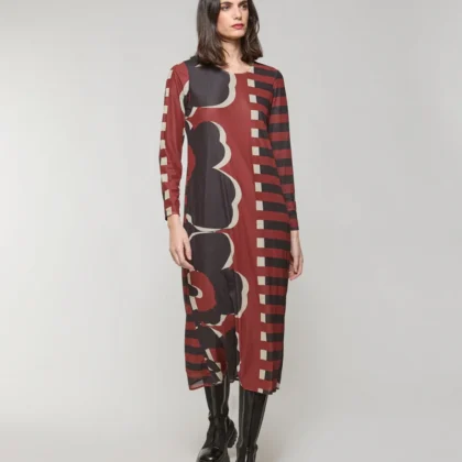 Vestido Berenjena - Mercedes de Miguel