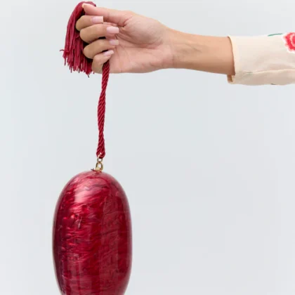 BOMBON PASION - Bolso efecto nacarado MIOH