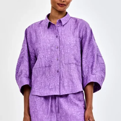 Blusa lila oversize CKS