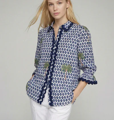 Camisa palmeras Vilagallo