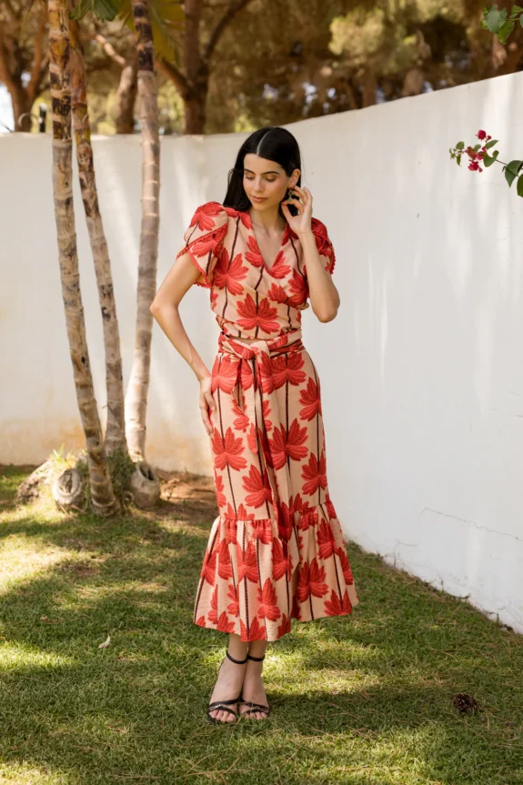 Conjunto dos pizas HEIDY palmeras Meryfor
