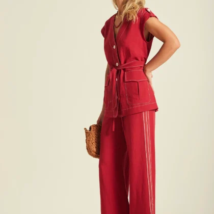 Pantalón Copra Raya Bicolor OKY