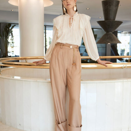 Pantalon vuelta con cinturon TRASH AND LUXURY