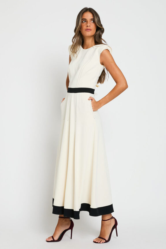Vestido crudo COLOUR NUDE