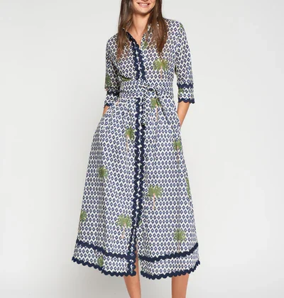 Vestido palmeras Vilagallo