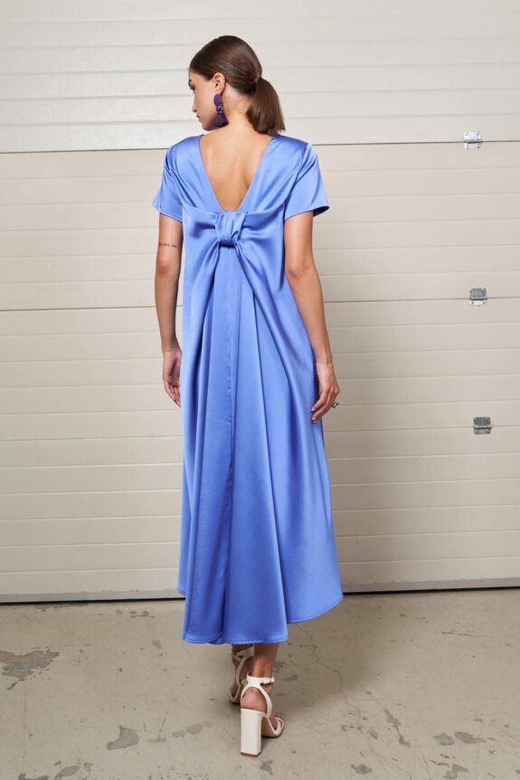 Vestido azul MOSKADA