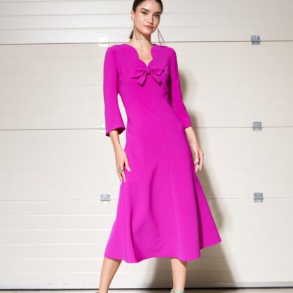 Vestido fuscia MOSKADA