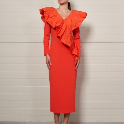 Vestido naranja MOSKADA