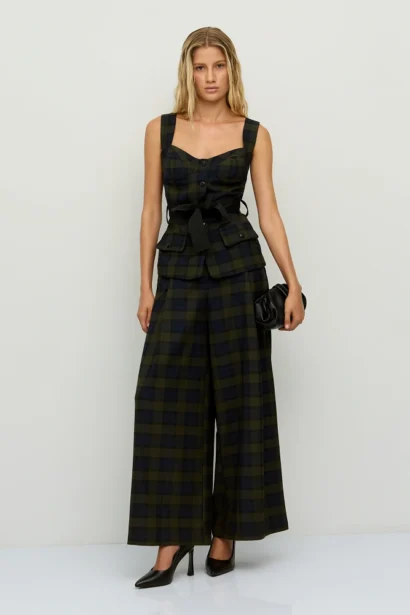 Pantalón wide-leg trousers-BSB