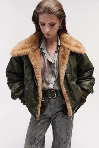 Bomber piel pelo-BSB