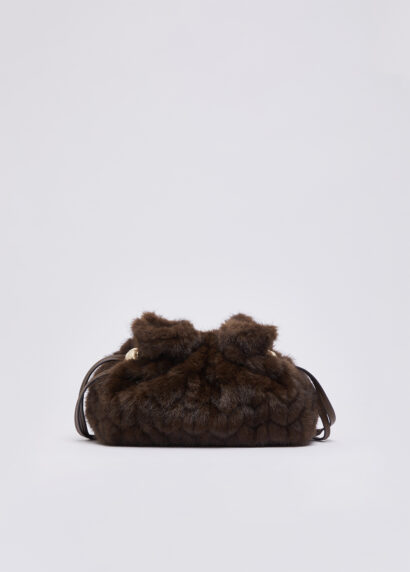 BOLSO PELO MARRÓN-LIUJO
